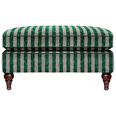 Duresta Kingsley Footstool, Umber Leg Scirocco Emerald Duresta Kingsley Footstool, Umber Leg Scirocco Emerald
